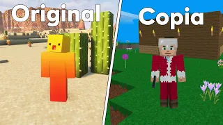 Probé las COPIAS MÁS RARAS de Minecraft!