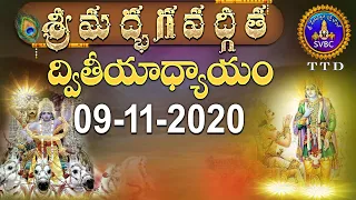 శ్రీమద్భగవద్గీత | SRIMADBHAGAVADGITA | TIRUMALA | 09-11-2020 | SVBC TTD