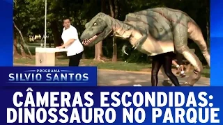 Câmera Escondida (16/10/16) - Dinossauro no Parque
