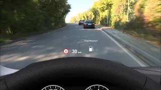 BMW 6 Series Head Up Display - Check Control