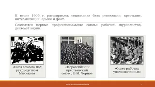 Иллюстративная лекция по первой русской революции 1905-1907 гг. 🗣ВИДЕО-УРОК👨‍💻️