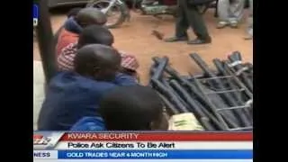 Kwara Police Parade Nitel Cable Thieves, Kidnappers