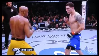 Anderson Silva leg injury