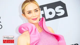 Emily Blunt Shuts Down ‘Fantastic Four’ Rumors I THR News