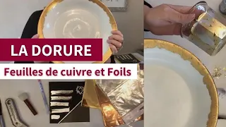 La Dorure sur vos objets et cartes