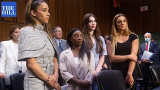 Gymnasts testify in front of Senate on Larry Nassar abuse