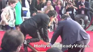 Ben Stiller gets his hands and foot ceremony in Hollywood