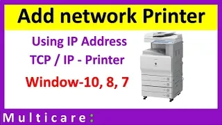 How to install network printer in windows 10