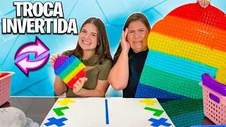 TROCA DE FIDGET TOYS INVERTIDA * TROCAMOS NOSSAS CESTAS