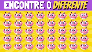 EDIÇÃO MASCOTES: Encontre o Diferente |Teste Sua Agilidade MENTAL e VISUAL🧠 | NÍVEL 1, 2 E 3 #quiz