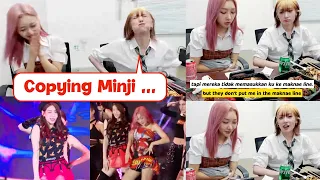 (SUB INDO/ENG) KASIAN MINJI WKWK~~ SECRET NUMBER FUNNY LIVE