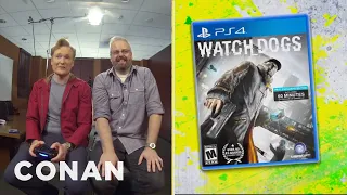 Clueless Gamer: Conan Reviews "Watch Dogs" | CONAN on TBS