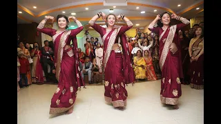 New Nepali Wedding Dance | Danceholic Sisters | Chote Chote Bhaiyon Ki Bade Bhaiyan