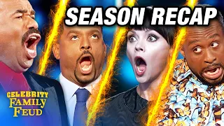 Craziest Celebrity Family Feud moments END Steve Harvey! (2023)