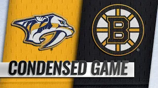 12/22/18 Condensed Game: Predators @ Bruins