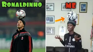 I Re-created UNBELIEVABLE RONALDINHO FOOTBALL SKILLS! ( Crazy Football Skills )