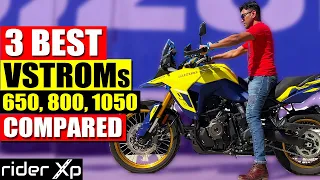 I test rode the V-Strom 650, 800 and 1050 to pick the BEST ONE!