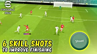 6 Skill Shots You Must Learn to Improve Your Finishing in eFootball 2024 Mobile