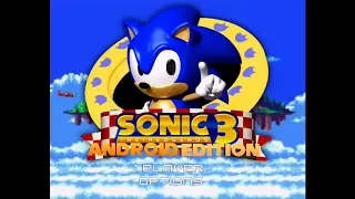 Sonic 3 Android Promo/ Concept Trailer!