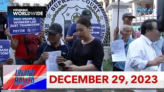 Unang Balita sa Unang Hirit: DECEMBER 29, 2023 [HD]