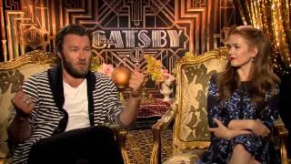 Isla Fisher & Joel Edgerton's Official 'Great Gatsby' Interview Pt.1 - Celebs.com