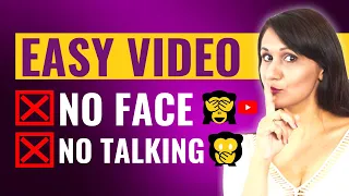 How to Make a Video Without Showing your Face or Talking (super easy & doable)