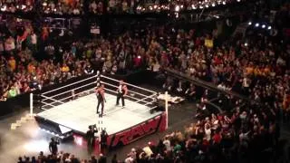 The Undertaker attacks Brock Lesnar Barclays Center 3 24 14   YouTube