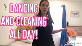 DANCING AND CLEANING ALL DAY! Cleaning my house during self isolation!