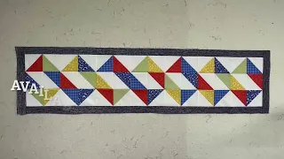 Twisted Table Runner | an Annie's Quilt Tutorial