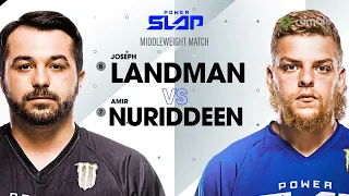 Power Slap Free Match: Joseph Landman vs Amir Nuriddeen