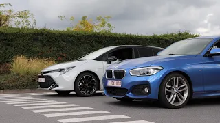 TOYOTA COROLLA GR SPORT VS BMW 1 SERIES M SPORT // DRAG RACE