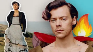 Harry Styles UNDER FIRE for Controversial Vogue Cover | Hollywire