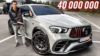 40 МЛН за BRABUS GLE. Самый быстрый в мире! Тест BRABUS 900 ROCKET EDITION Mercedes-AMG GLE 63 Coupe