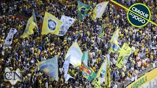 QUE HUMILHAÇÃO 😂🔵⚪ TORCIDA DO CRUZEIRO 'ENGOLE' A DO ATLÉTICO NO JOGO ENTRE BRASIL X PARAGUAI