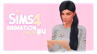 Sims 4 Animation Pack #4 - Clipboard and Pen Animations (DOWNLOAD)