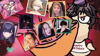 Shoto EATS the World (GOOSE GOOSE DUCK w/ Sykkuno, Yvonne, Tuonto, Nihmune, Ruberross & MORE!)