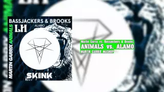 Martin Garrix & Botnek vs Bassjackers & Brooks   Animals vs Alamo (Martin Garrix Mashup)