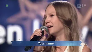 Maja Krzyżewska - Set Fire To The Rain (LIVE FROM SZANSA NA SUKCES EUROVISION JUNIOR 2023)