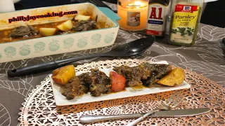 Marinated Oven Baked Steak & Potatoes Recipe: How To Make Steak In The Oven