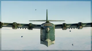 BIGGEST Plane in GAME Performing German AC-130 Close Air Support (War Thunder)