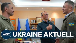 KRIEG IN DER UKRAINE: Sturm auf Stahlwerk Asow begonnen? CDU-Chef Friedrich Merz in Kiew | UPDATE