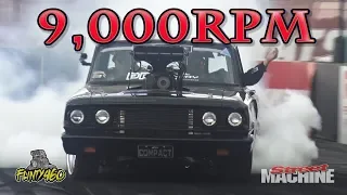 EVER WONDERED WHAT A BLOWN SMALL BLOCK SOUNDS LIKE AT 9,000RPM!!