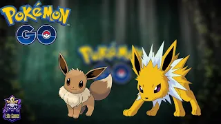 Eevee Evolving To Jolteon #135 (Kanto) || PokémonGO || Elite Games