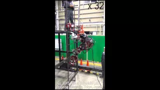 2015 Four-limbed Robot: Climbing Vertical Ladder by Holding Rungs and Side Poles