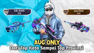 Namatin Weapon Glory Free Fire Dari Top Kota Sampai Top Provinsi AUG - BR Ranked