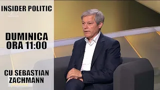 INSIDER POLITIC 19 SEPTEMBRIE 2021. INVITAT DACIAN CIOLOȘ