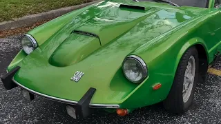 1969 Sonett II/V4 -- Fuel Tank Removal