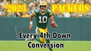2023 Packers: Every 4th Down Conversion