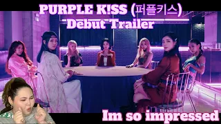 PURPLE K!SS (퍼플키스) 'ALL' Debut Trailer | REACTION