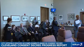 Cleveland officials reveal progress made in complying with consent decree